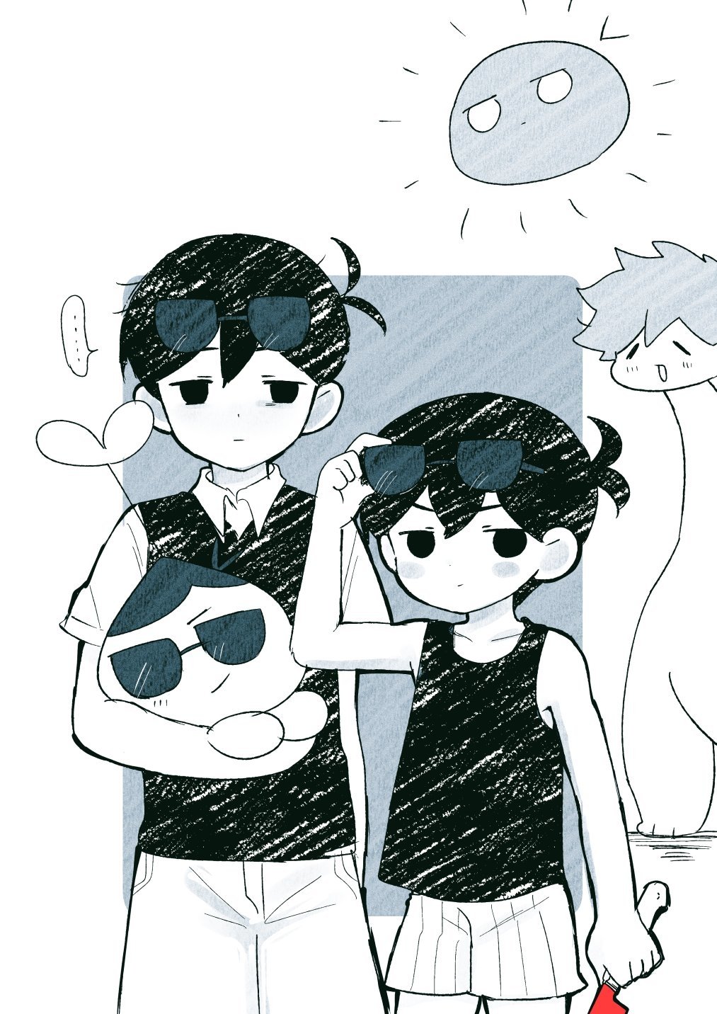 Download Hero (Omori) Omori (Character) Sunny (Omori) Video Game OMORI Art