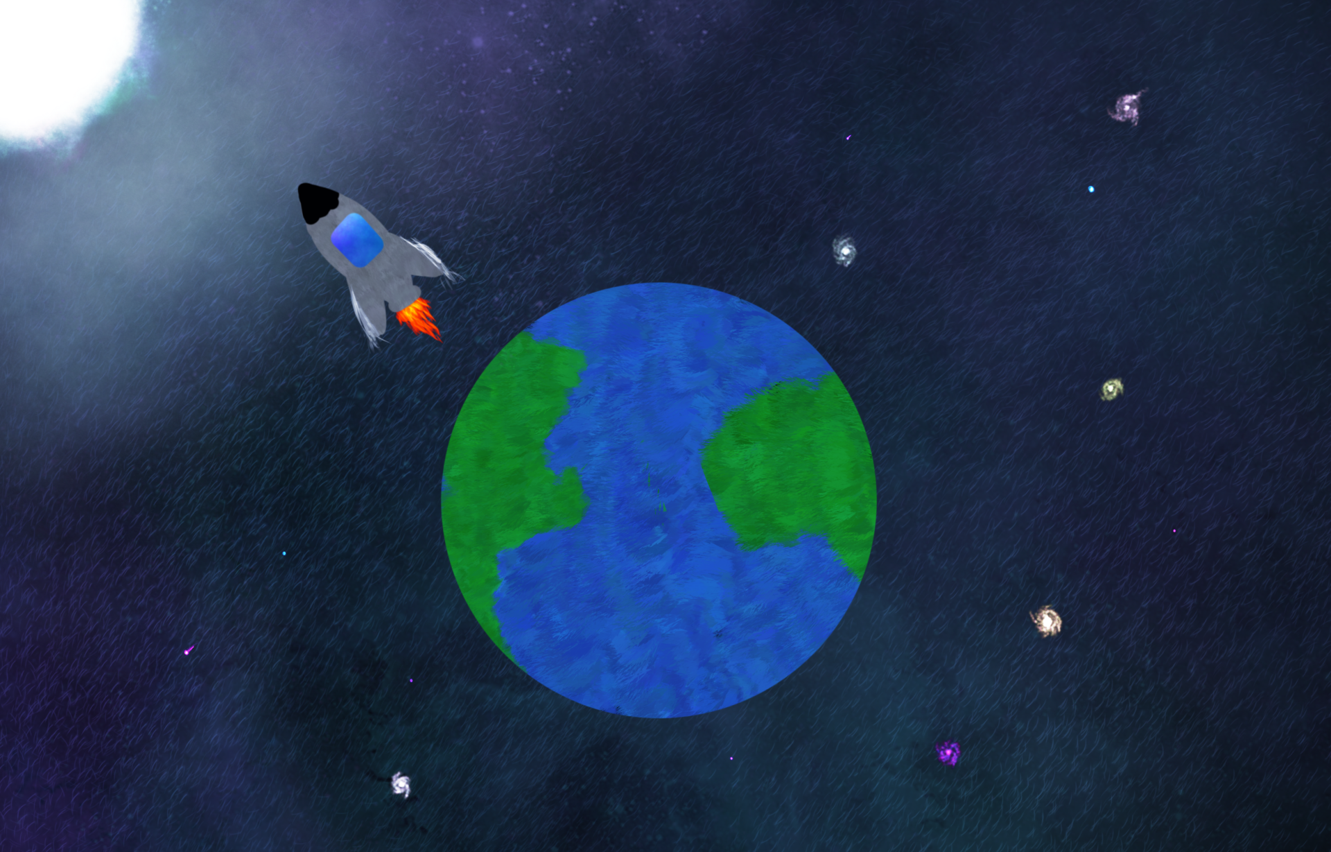 In the space by Angel969