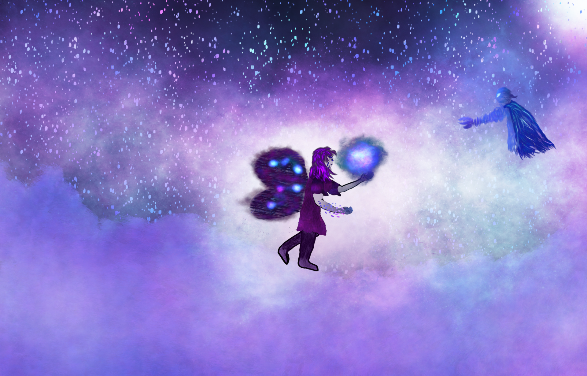 Giving his energy by Angel969