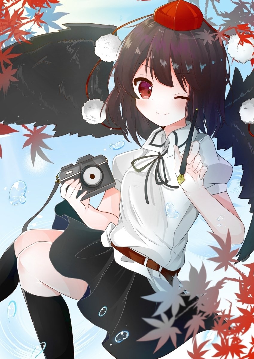 Download Aya Shameimaru Anime Touhou Art