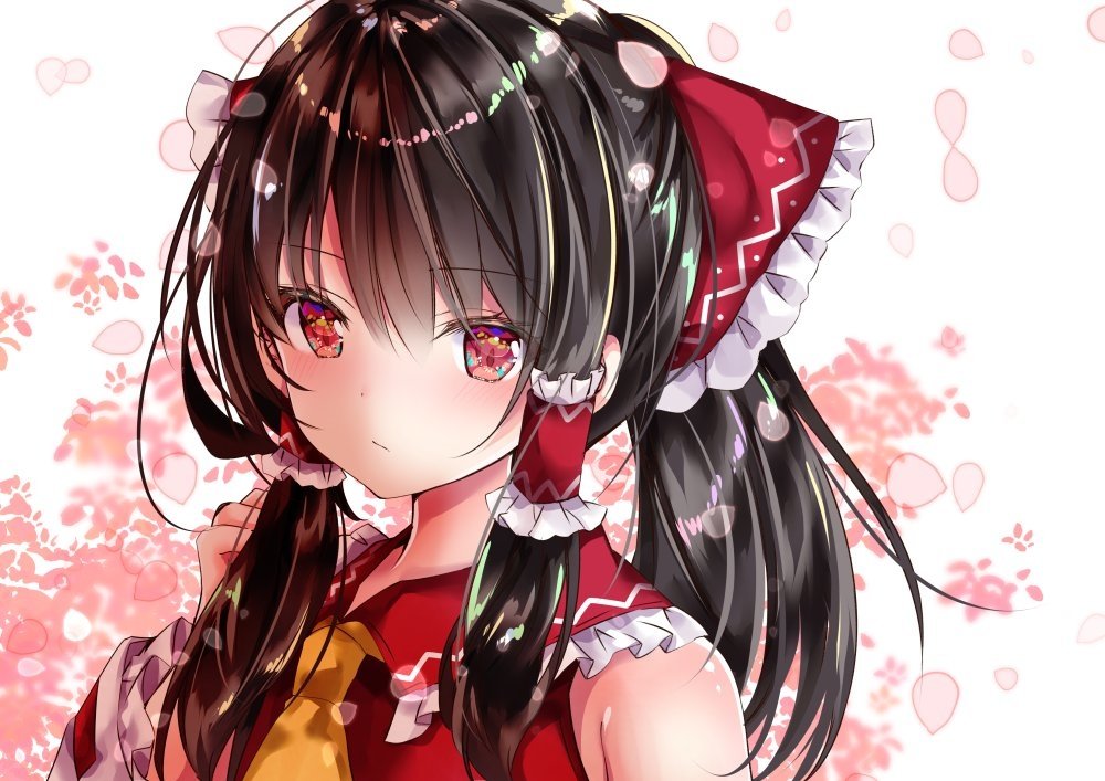 Download Reimu Hakurei Anime Touhou Art