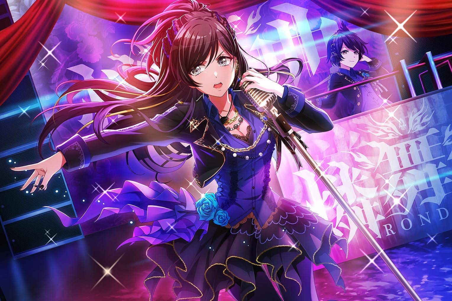 Download Aoi Miyake Tsubaki Aoyagi Video Game D4DJ Art