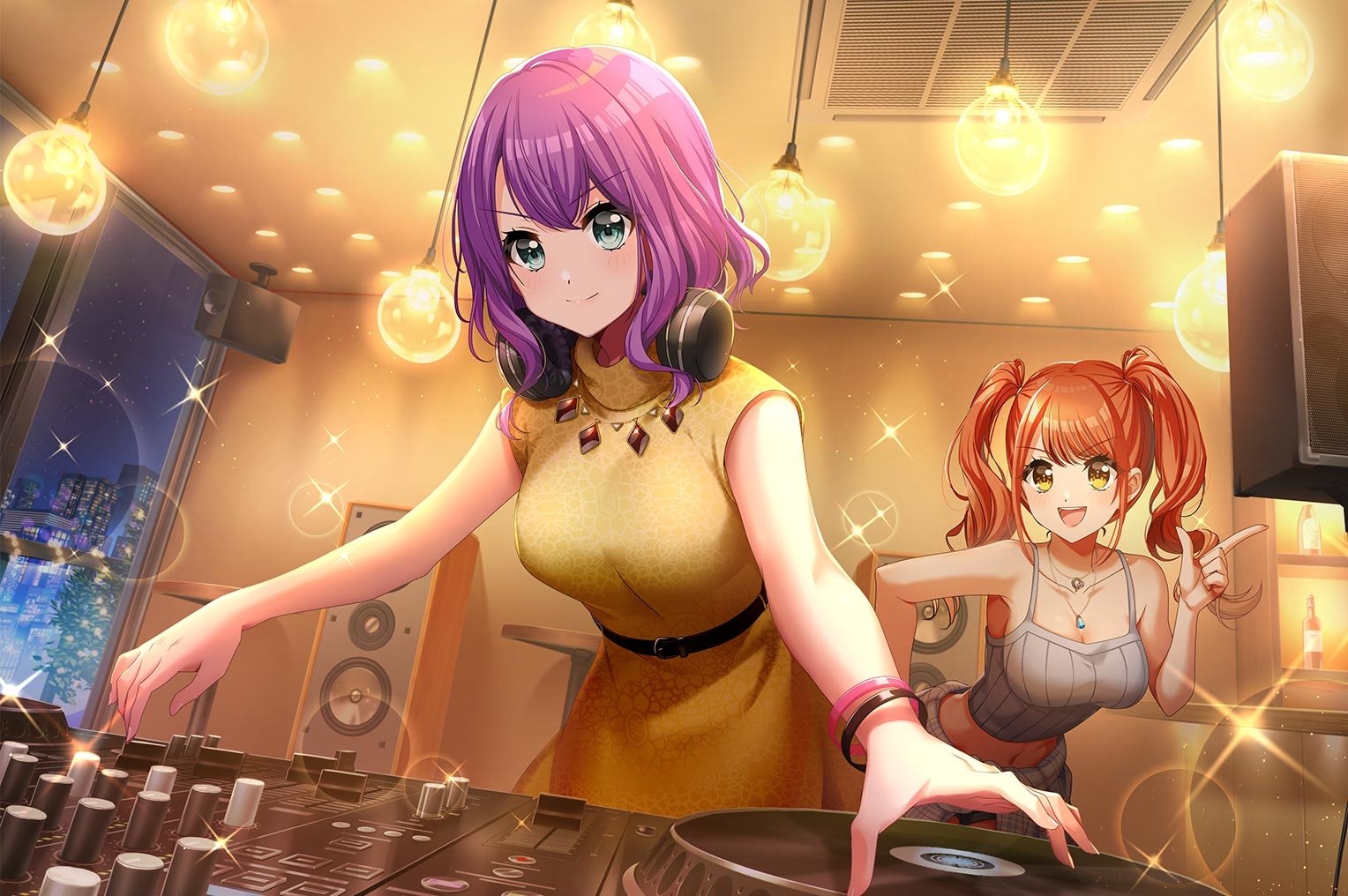 Download Rika Seto Saori Hidaka DJ Turntable Video Game D4DJ Art