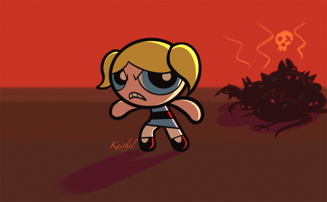 Download Bubbles (Powerpuff Girls) TV Show The Powerpuff Girls (1998) Art