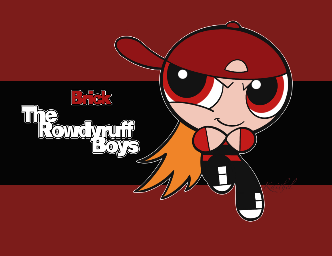 Download Brick ( Powerpuff Girls) TV Show The Powerpuff Girls (1998) Art