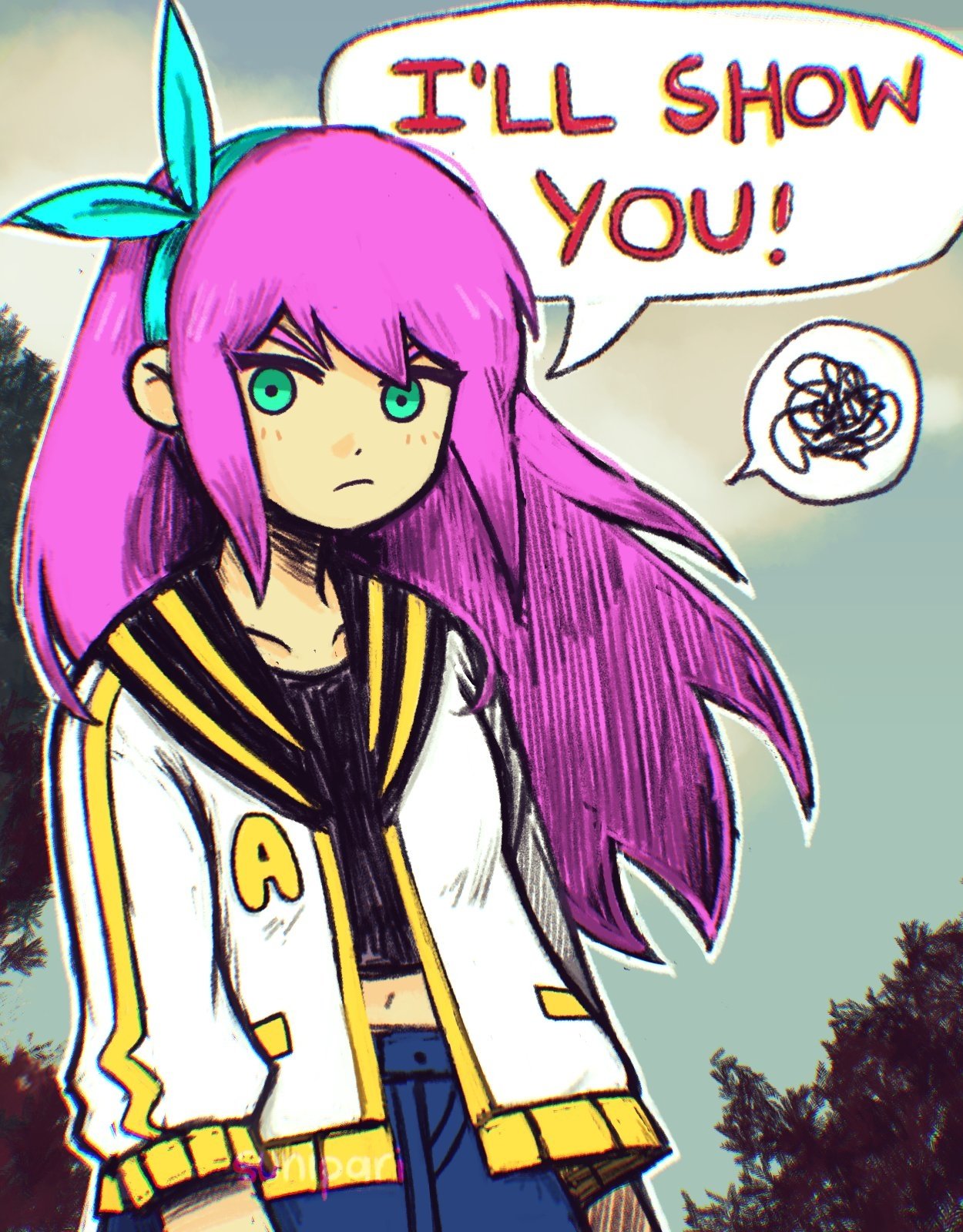 Download Aubrey (Omori) Video Game OMORI Art