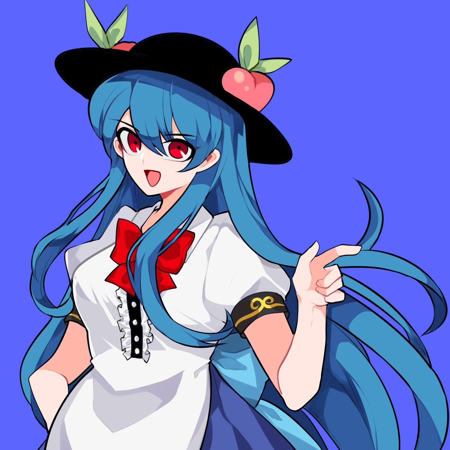 Download Tenshi Hinanawi Anime Touhou Art