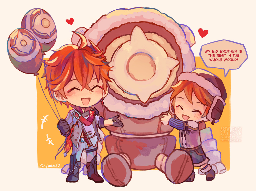 Download Tartaglia Childe (Genshin Impact) Teucer (Genshin Impact) Video Game Genshin Impact Art