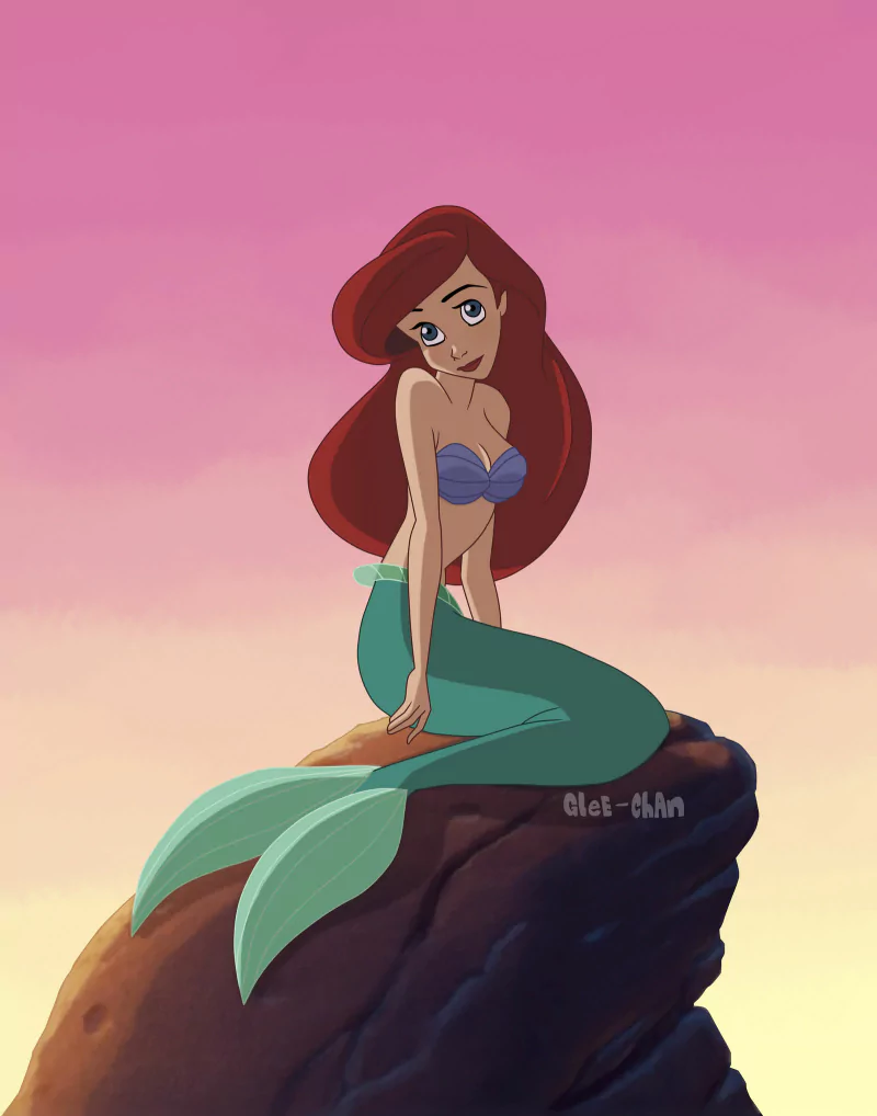 The Little Mermaid red hair mermaid Ariel (The Little Mermaid) movie The Little Mermaid (1989) Image