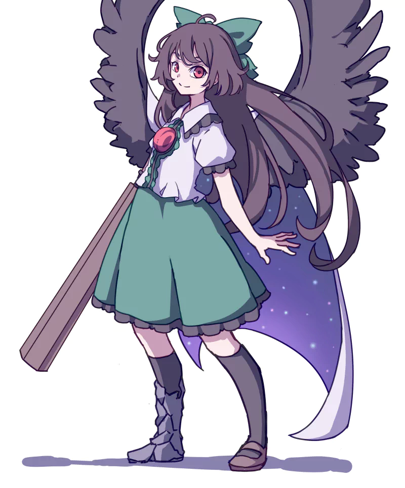 Utsuho Reiuji Anime Touhou Image