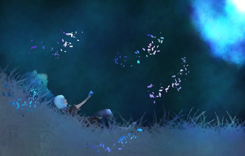  The color of the moon