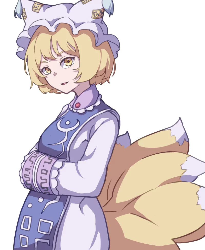 Ran Yakumo Anime Touhou Image