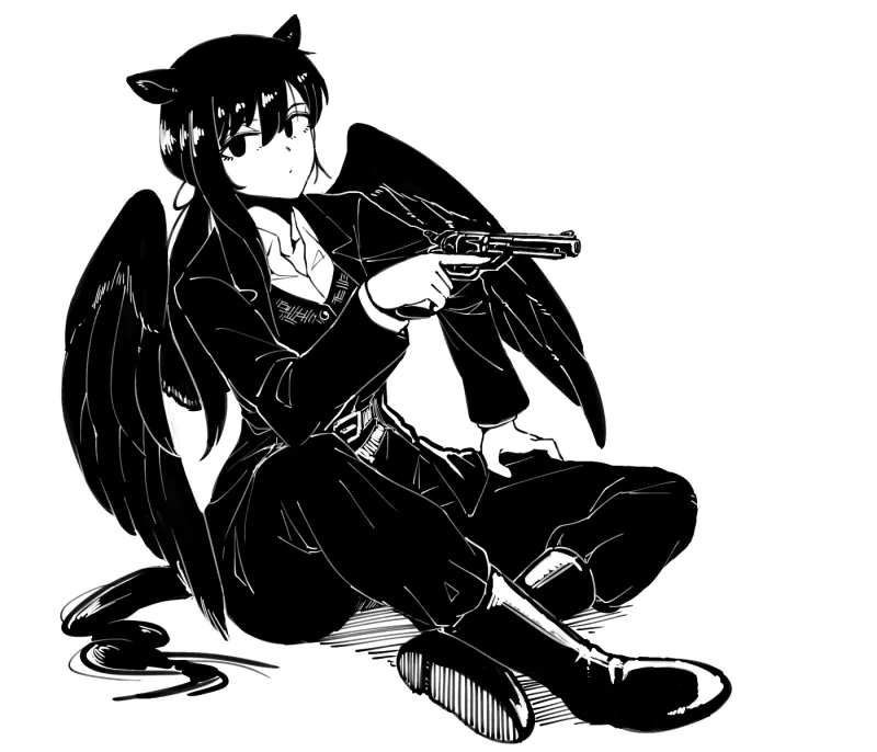 Saki Kurokoma Anime Touhou Image