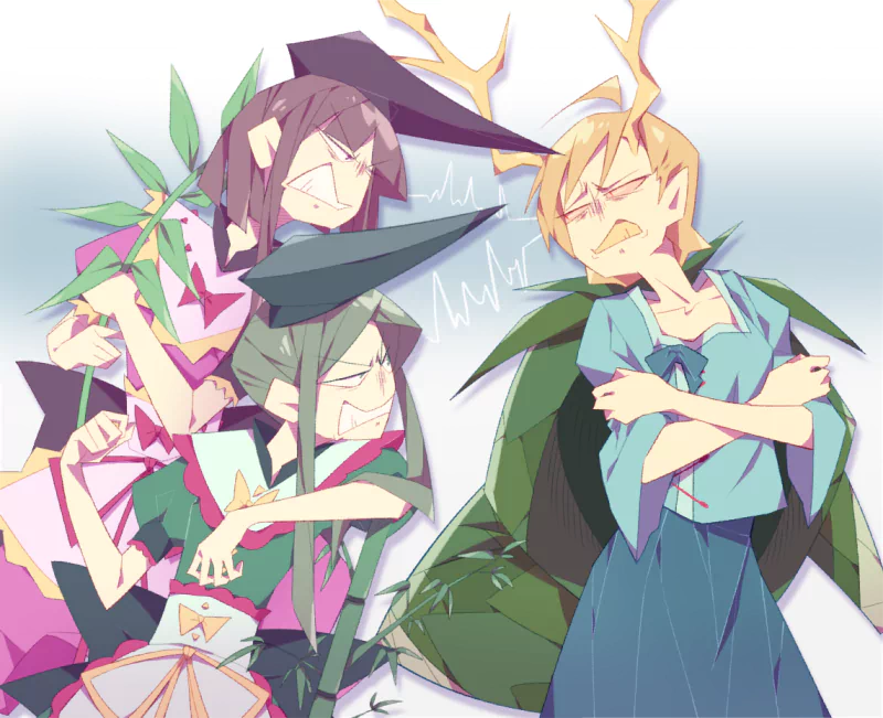 Kicchou Yachie Satono Nishida Mai Teireida Anime Touhou Image