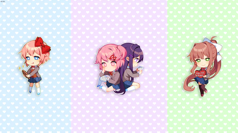 video game Doki Doki Literature Club! Image