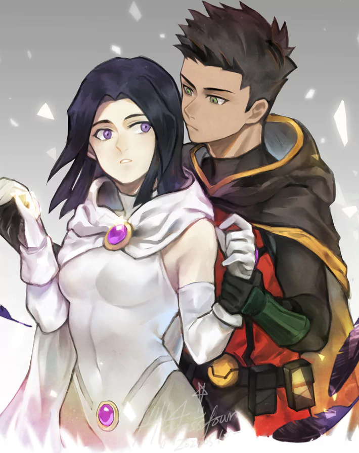 Damian Wayne Robin (DC Comics) Raven (DC Comics) movie Justice League Dark: Apokolips War Image