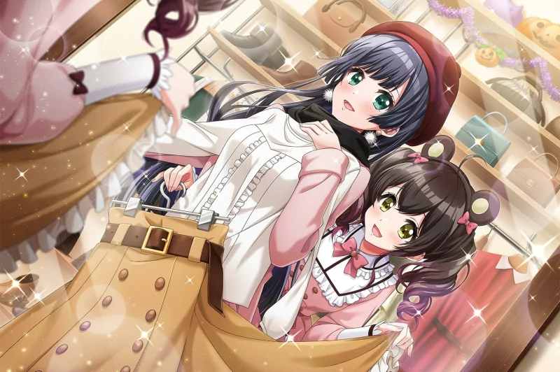  Rei picking a new outfit