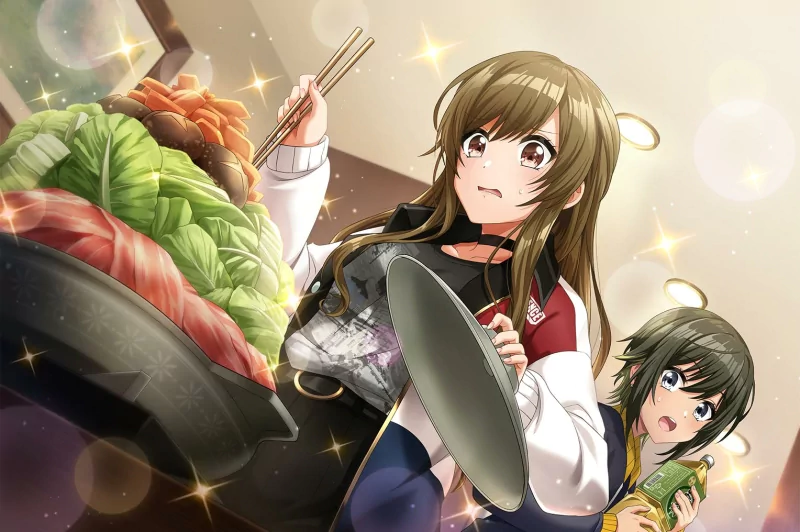  Kyoko and Maho cooking