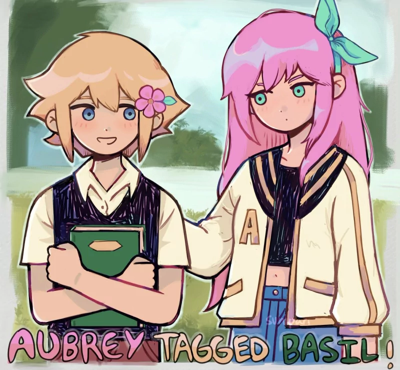 Basil (Omori) Aubrey (Omori) video game OMORI Image
