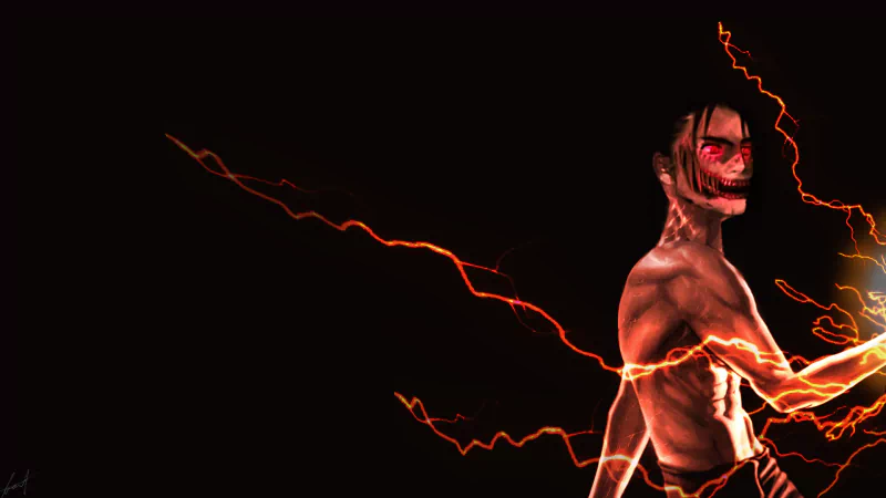 Eren Yeager Anime Attack on Titan Image