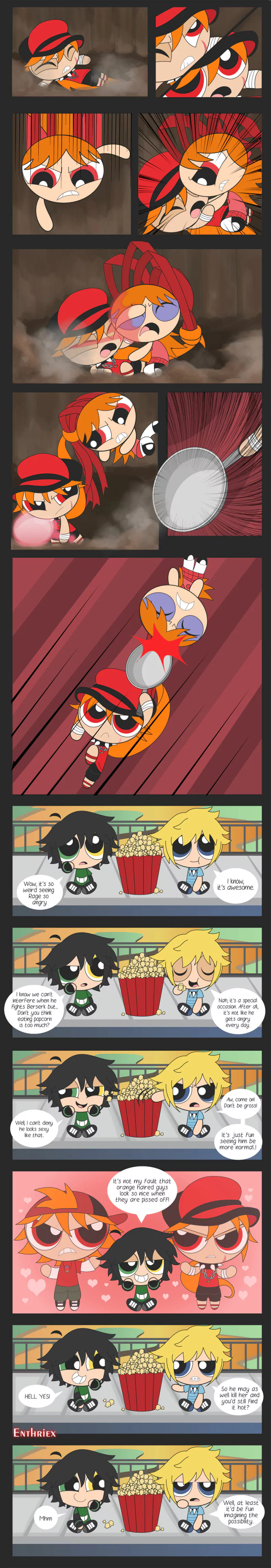 Berserk (The Powerpuff Girls) Raze (The Powerpuff Girls) Rave (The Powerpuff Girls) Rage (The Powerpuff Girls) TV Show The Powerpuff Girls (1998) Image