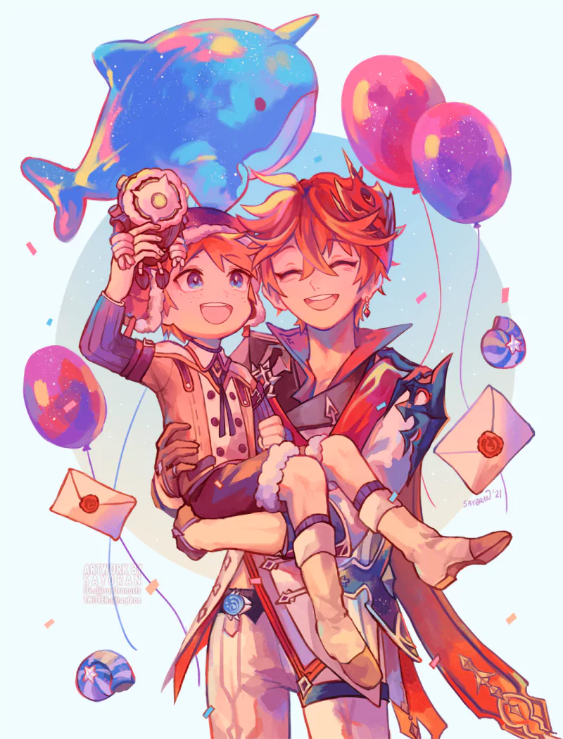 Teucer (Genshin Impact) Tartaglia Childe (Genshin Impact) video game Genshin Impact Image