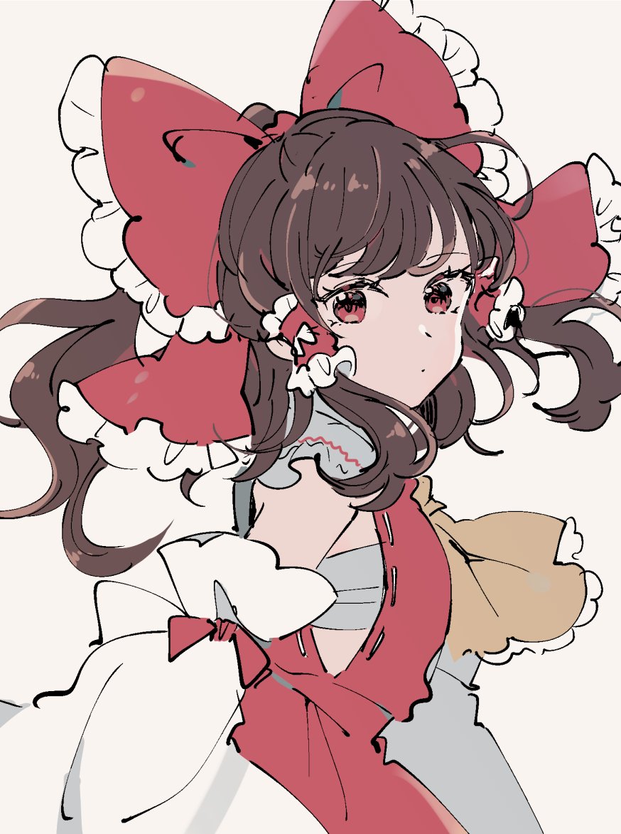 Download Reimu Hakurei Anime Touhou Art