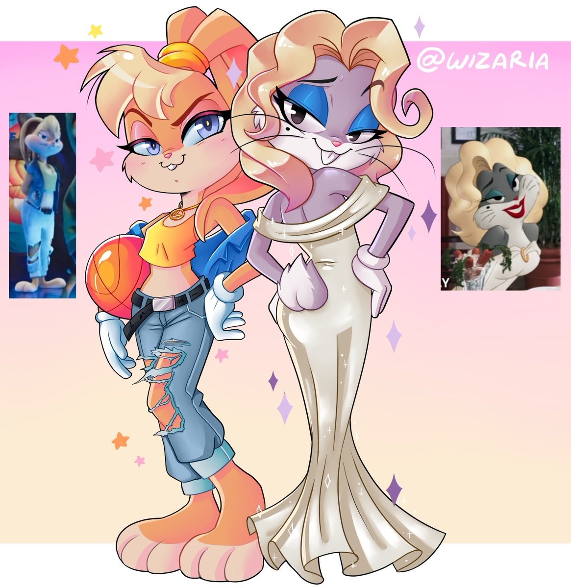 Download Bugs Bunny Lola Bunny Space Jam: A New Legacy Looney Tunes: Back In Action TV Show Looney Tunes Art