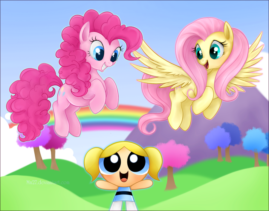 Pinkie Pie Powerpuff Cartoon Network PowerPuff Blossom Flip Flops