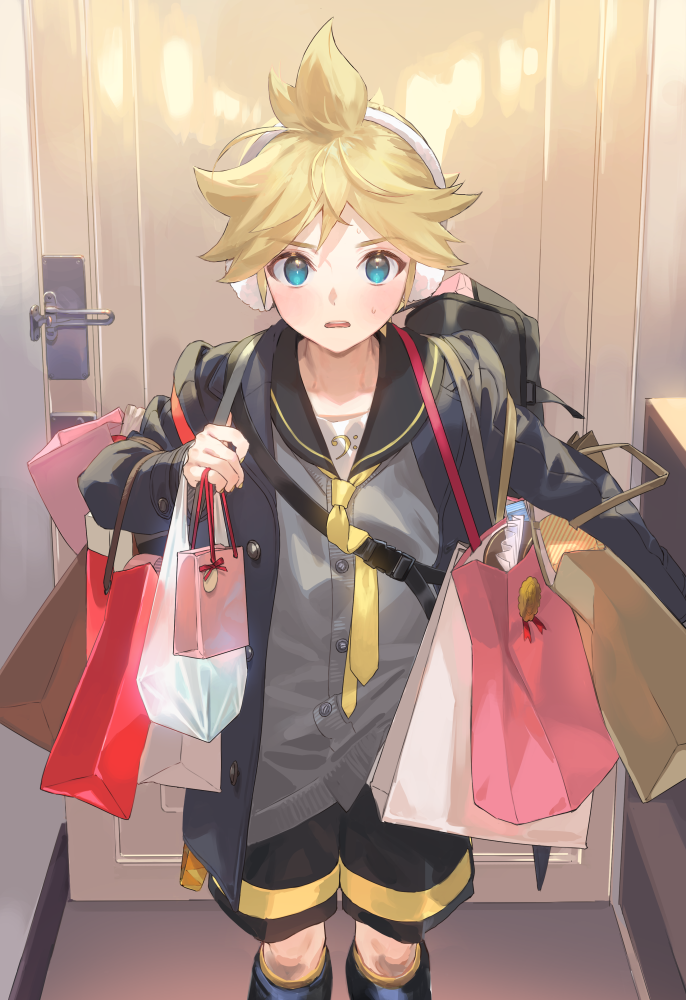 Download Len Kagamine Anime Vocaloid Art