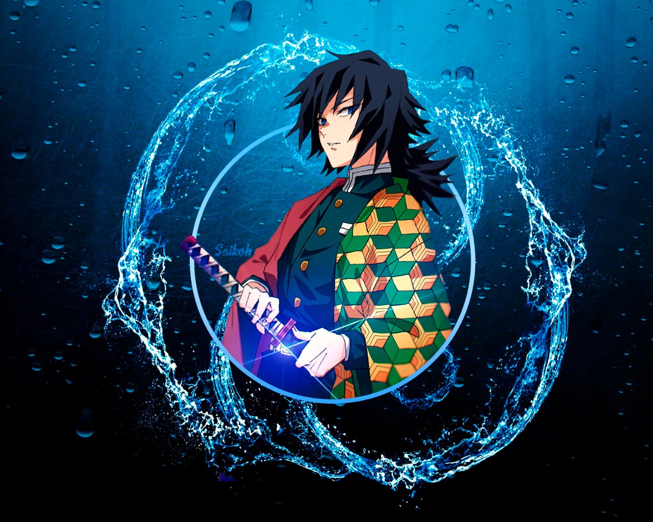 Download Giyuu Tomioka Anime Demon Slayer: Kimetsu No Yaiba Art