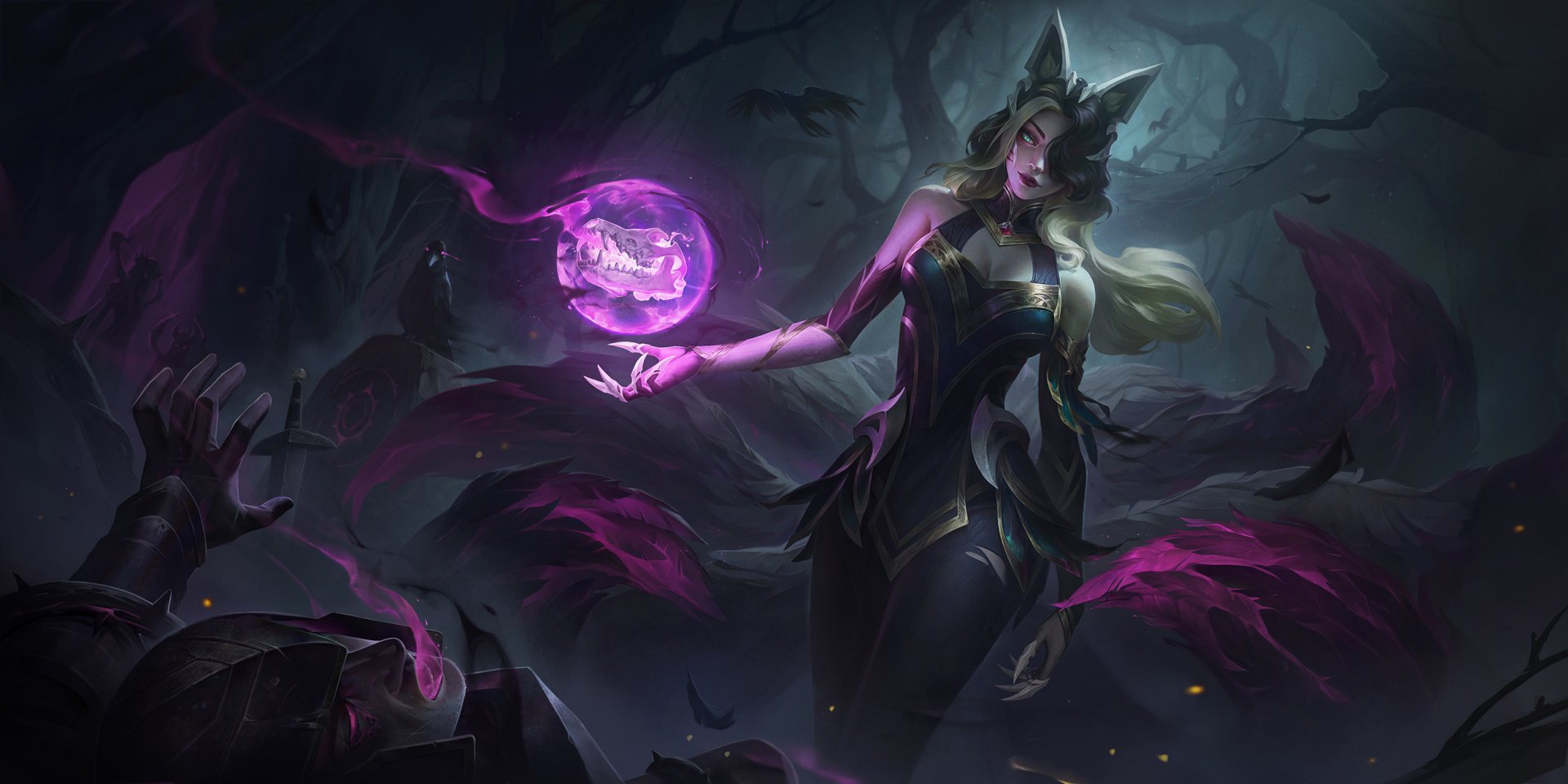 League Of Legends Coven Ahri - Mobile Legends