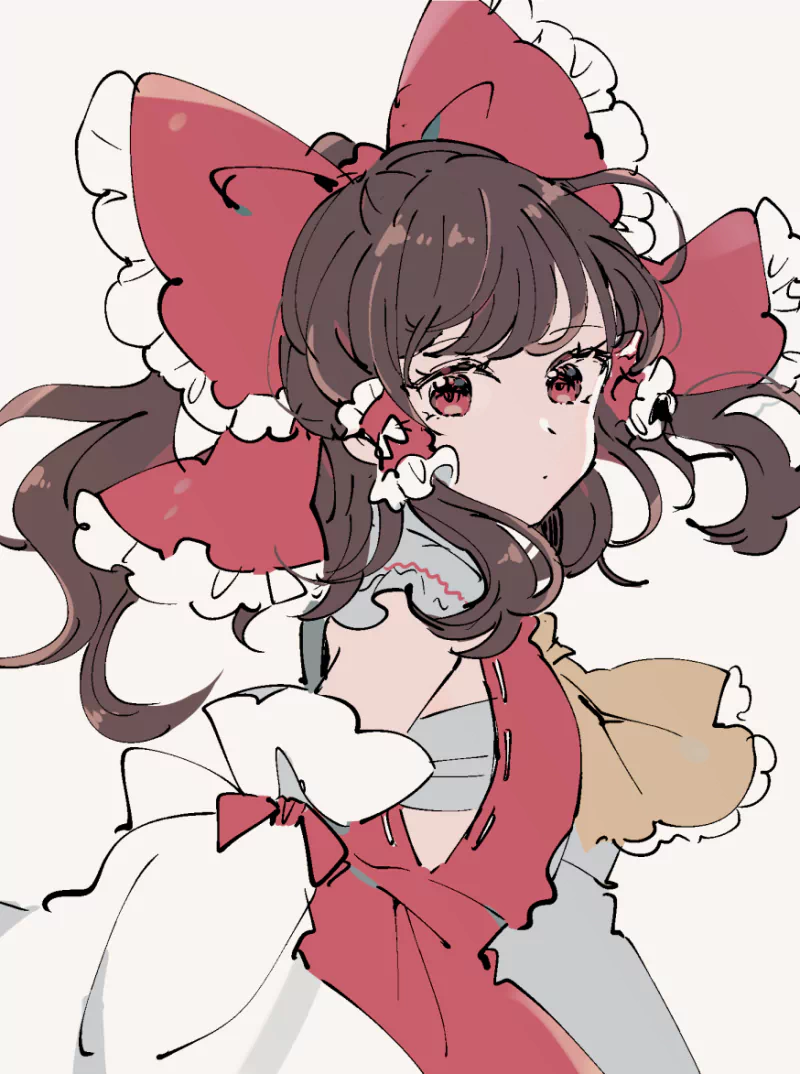 Reimu Hakurei Anime Touhou Image