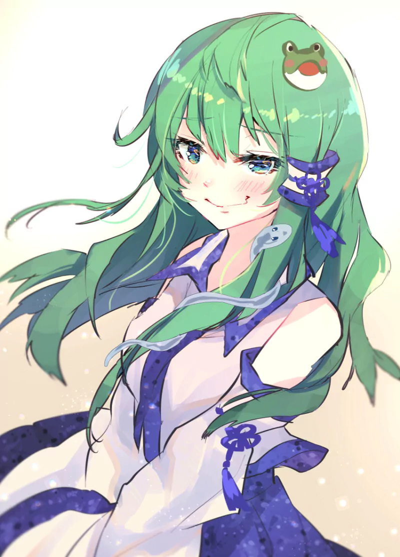 Sanae Kochiya Anime Touhou Image
