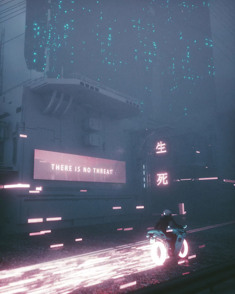  NO THREAT // by Christopher Garrett