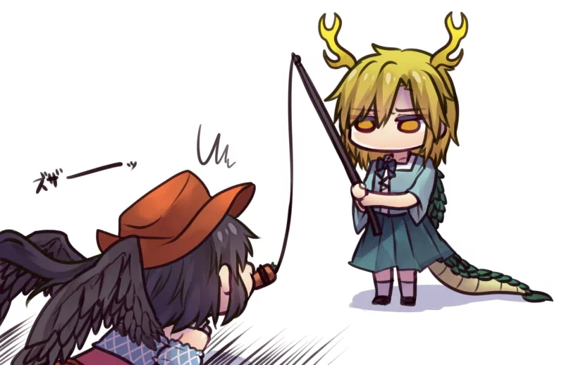 Saki Kurokoma Anime Touhou Image