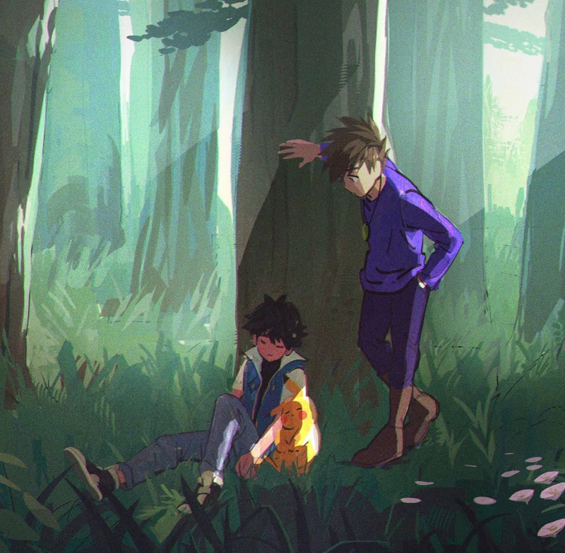 Pikachu Gary Oak (Pokémon) Ash Ketchum Anime Pokemon Image