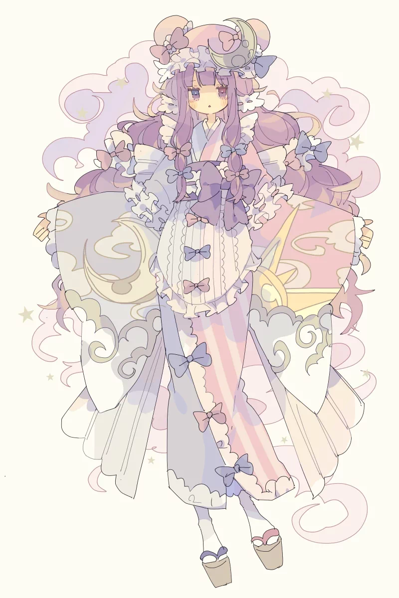 Patchouli Knowledge Anime Touhou Image