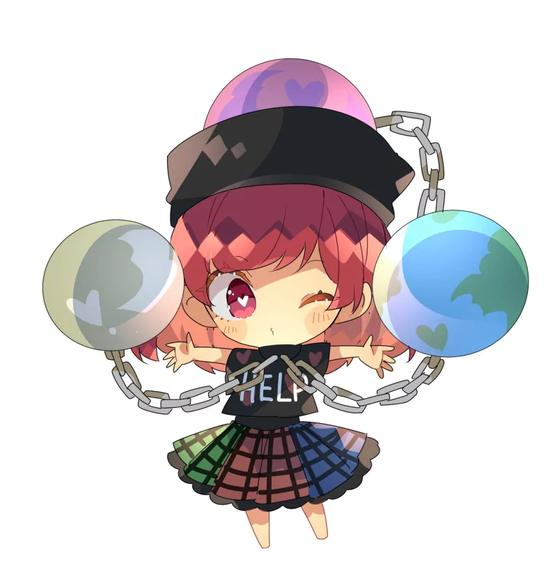 Hecatia Lapislazuli Anime Touhou Image