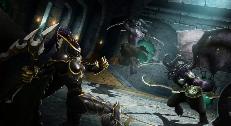 warrior demon Illidan Stormrage video game World of Warcraft Image