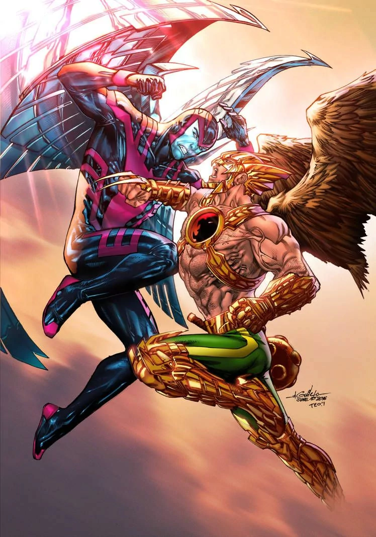  Hawkman vs Archangel