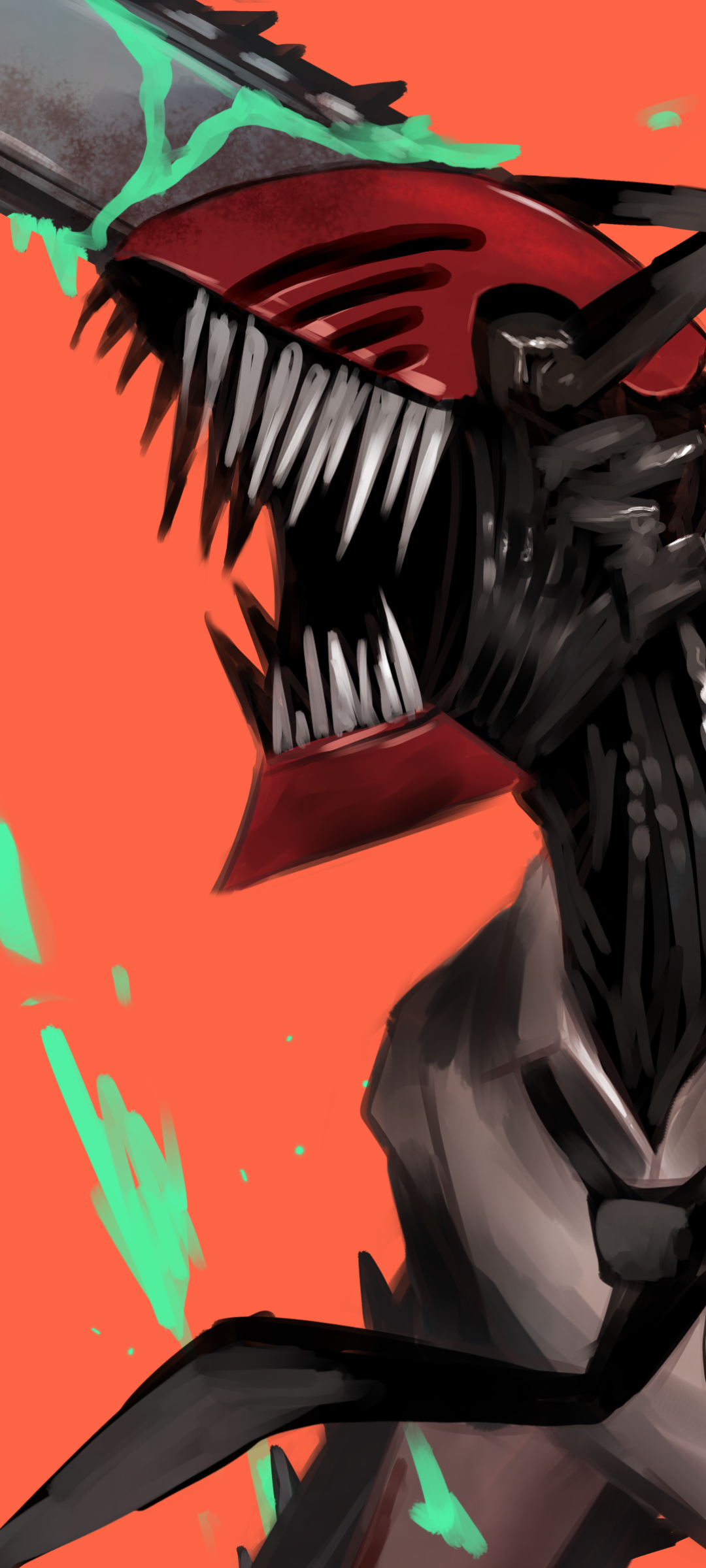 Download Anime Chainsaw Man Art by Knuckle Head