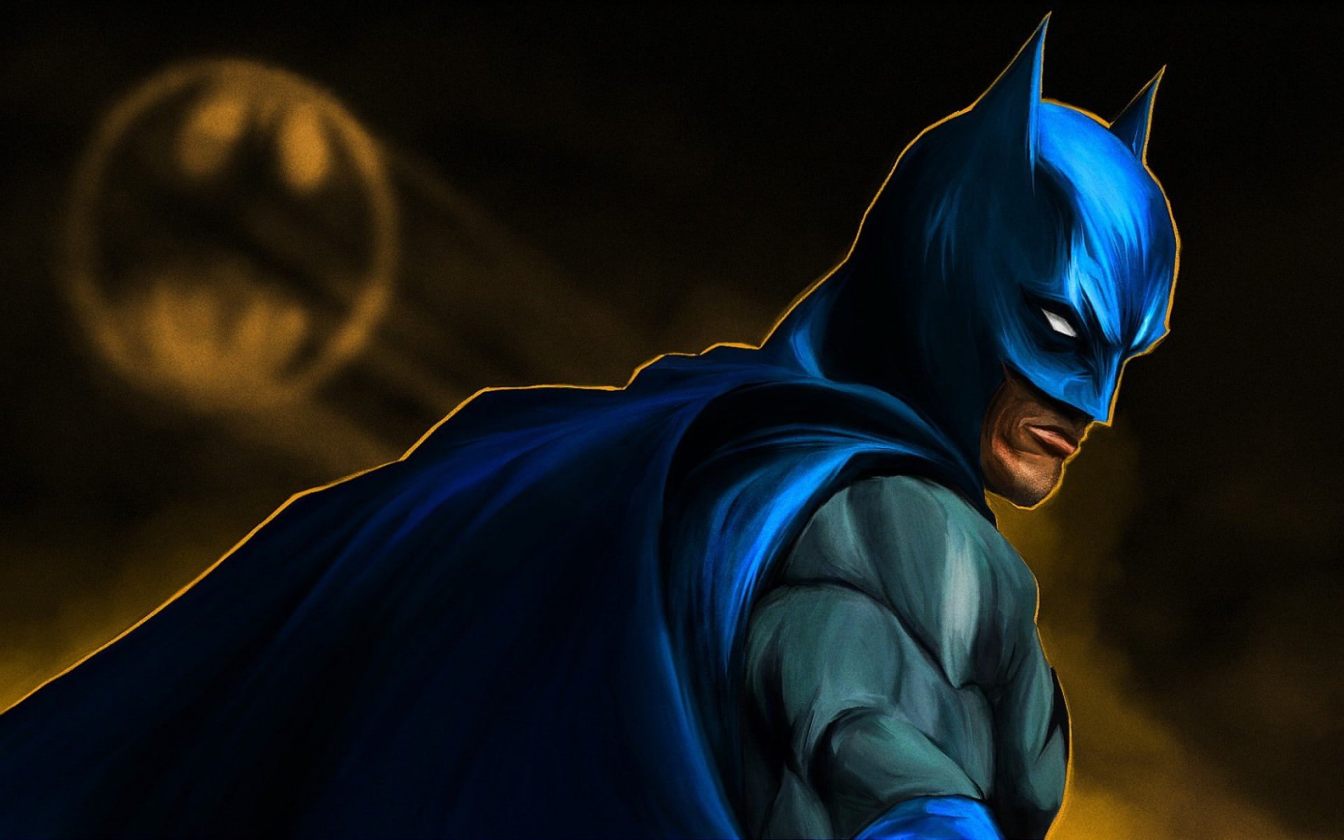 Download Comic Batman Art by Knuckle Head
