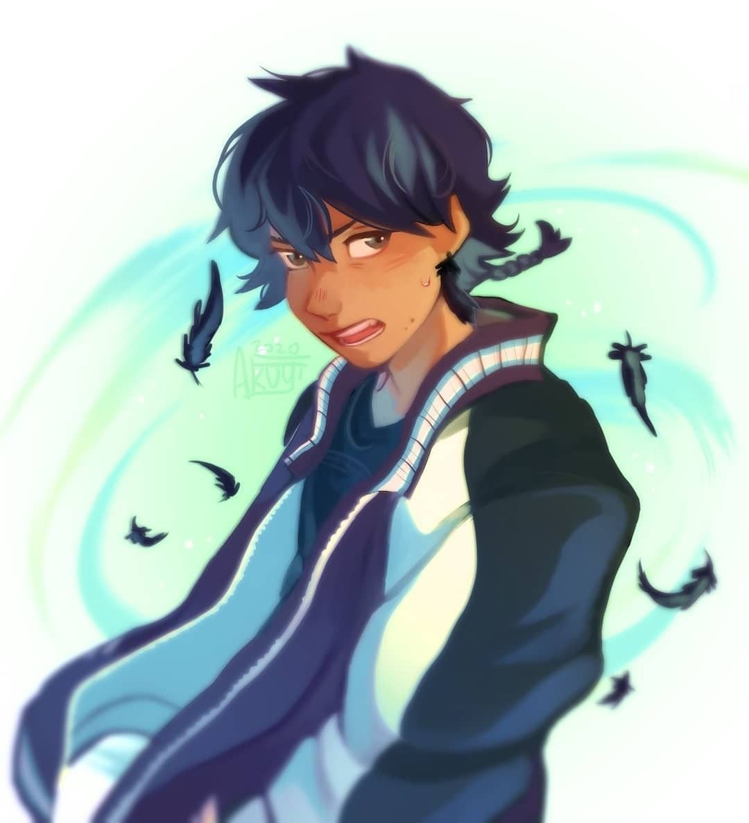 Download Jacket Black Hair Felix López Dorado Comic Lalin's Curse Art