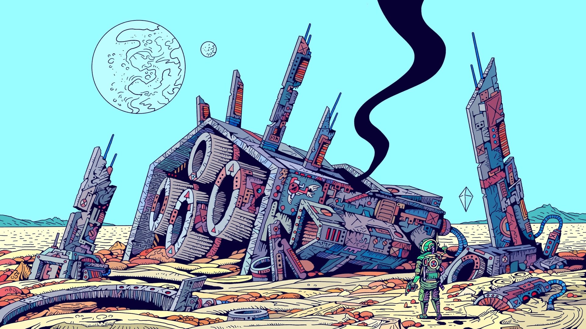 Download Sci Fi Wreck Art