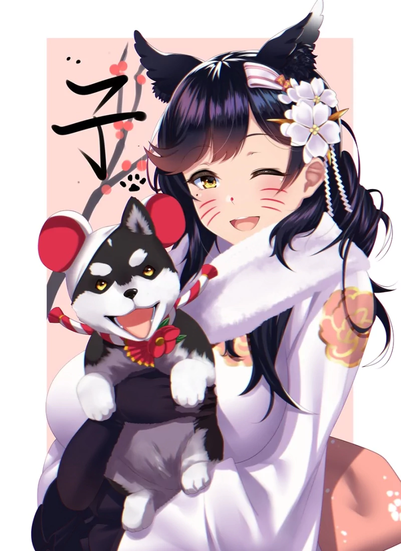 dog Atago (Azur Lane) Anime Azur Lane Image