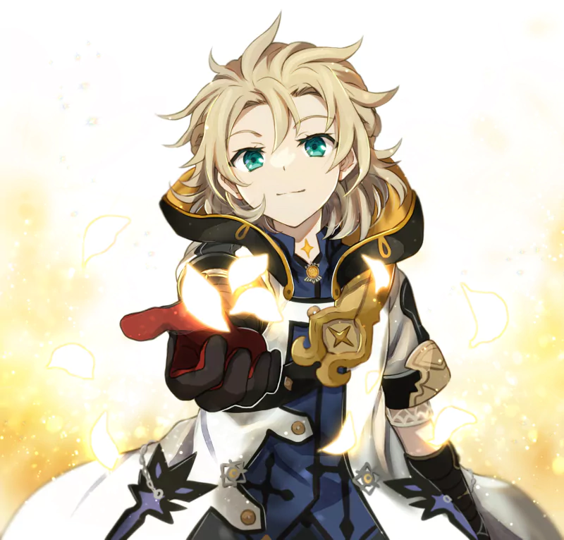 blonde Albedo (Genshin Impact) video game Genshin Impact Image