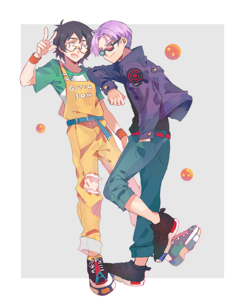 Trunks (Dragon Ball) Goten (Dragon Ball) Anime Dragon Ball Z Image