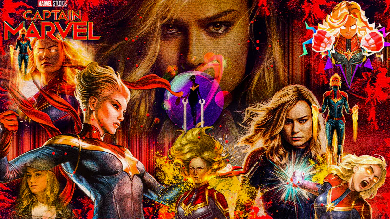  CAPTAIN MARVEL comics and movie moments