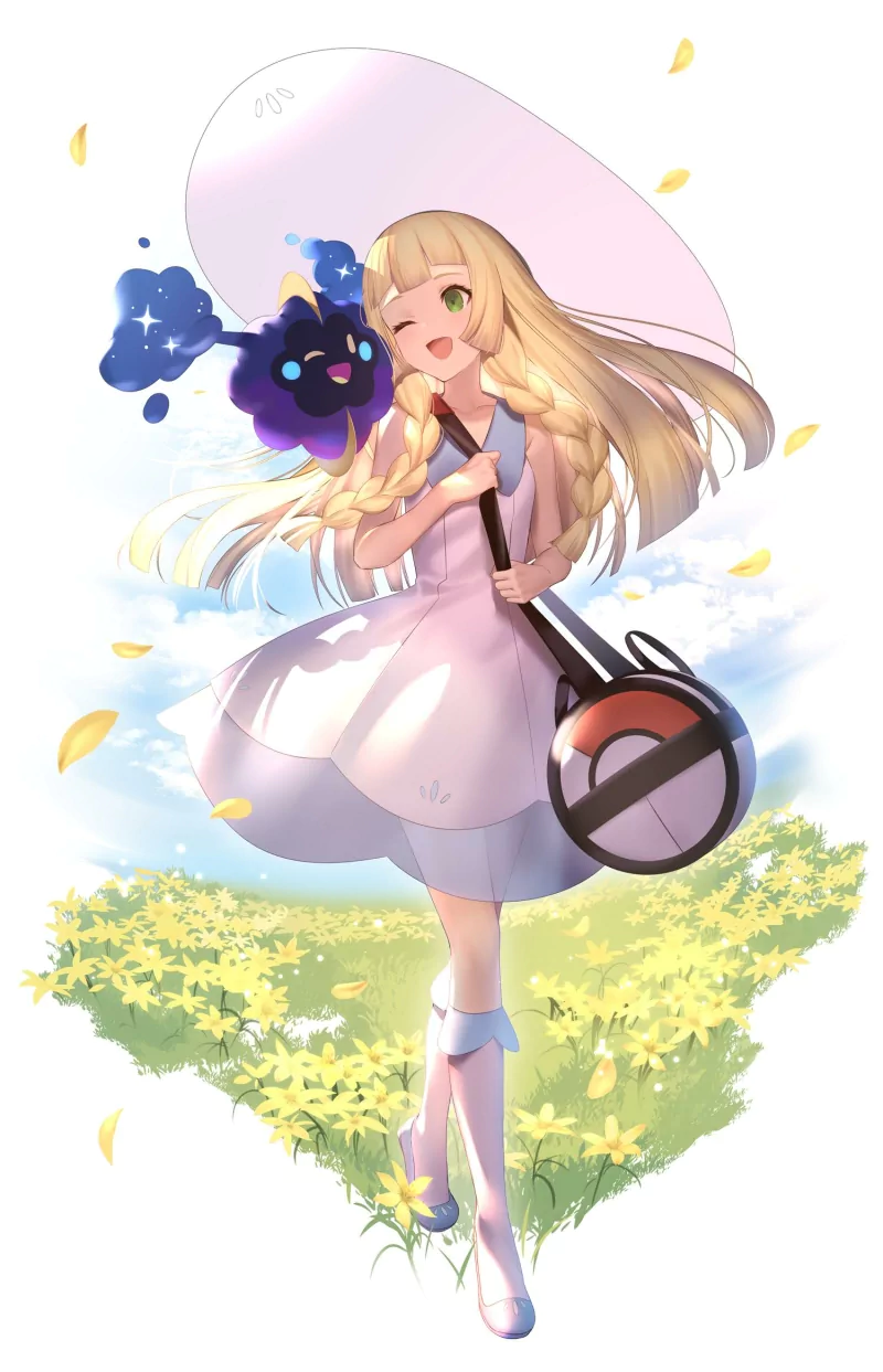 Cosmog (Pokémon) Lillie (Pokemon) video game Pokémon: Sun and Moon Image